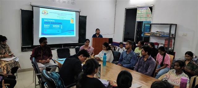 ANTI RAGGING WEEK 12 AUG to 18 AUG 2025